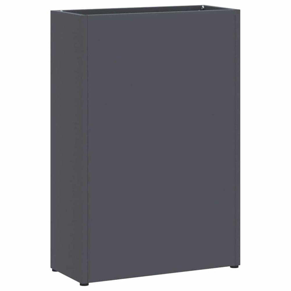 vidaXL Βάση ομπρέλας βροχής Ανθρακί 28 x 12 x 41 εκ Ατσάλι