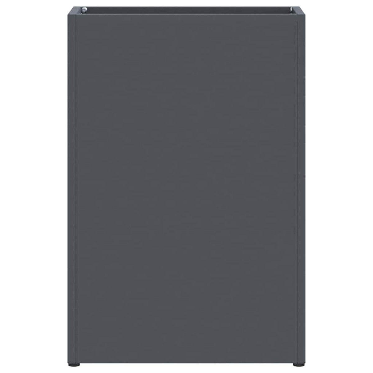 vidaXL Βάση ομπρέλας βροχής Ανθρακί 28 x 12 x 41 εκ Ατσάλι