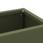 vidaXL Βάση ομπρέλας βροχής Λαδί 28 x 12 x 41 εκ Ατσάλι