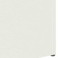 vidaXL Βάση ομπρέλας βροχής Λευκό 28 x 12 x 41 εκ Ατσάλι
