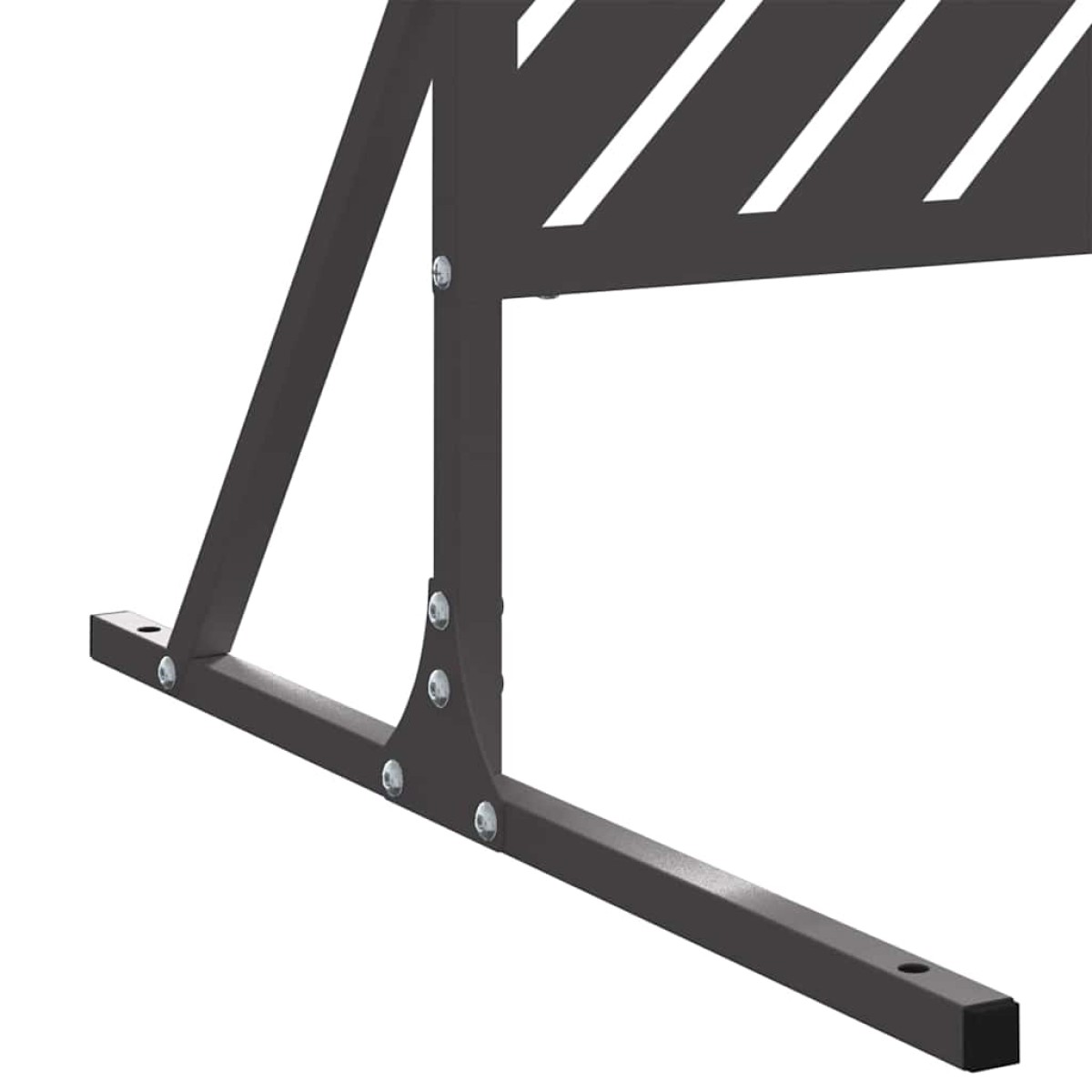 vidaXL Οθόνη Ιδιωτικότητας 100 x 50 x 180 εκ. Ατσάλι Μαύρο