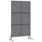 vidaXL Οθόνη Ιδιωτικότητας 100 x 50 x 180 εκ. Ατσάλι Ανθρακί