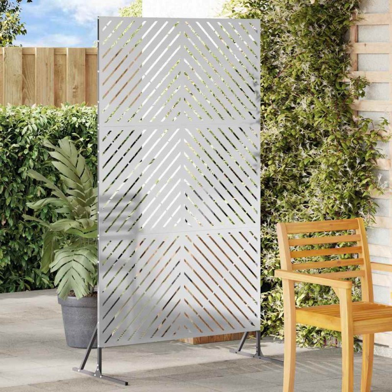 vidaXL Οθόνη Ιδιωτικότητας 100 x 50 x 180 εκ. Γαλβανισμένος Χάλυβας