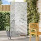 vidaXL Οθόνη Ιδιωτικότητας 100 x 50 x 180 εκ. Γαλβανισμένος Χάλυβας