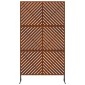 vidaXL Οθόνη Ιδιωτικότητας 100 x 50 x 180 εκ. Σκ rusty
