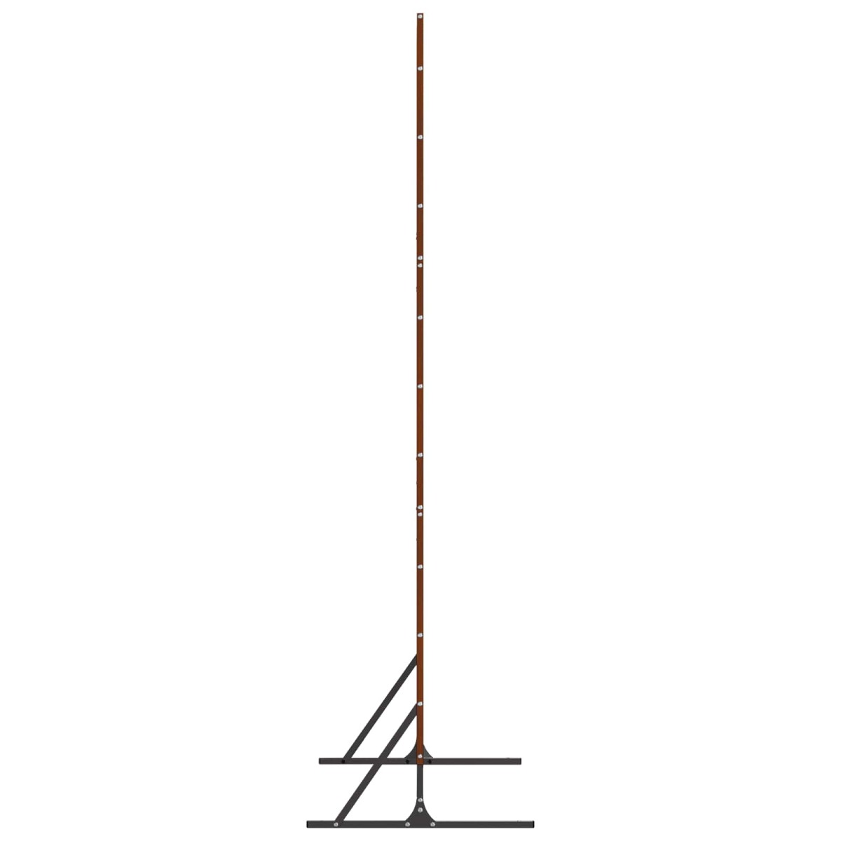 vidaXL Οθόνη Ιδιωτικότητας 100 x 50 x 180 εκ. Σκ rusty