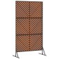 vidaXL Οθόνη Ιδιωτικότητας 100 x 50 x 180 εκ. Σκ rusty