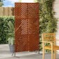 vidaXL Οθόνη Ιδιωτικότητας 100 x 50 x 180 εκ. Σκ rusty
