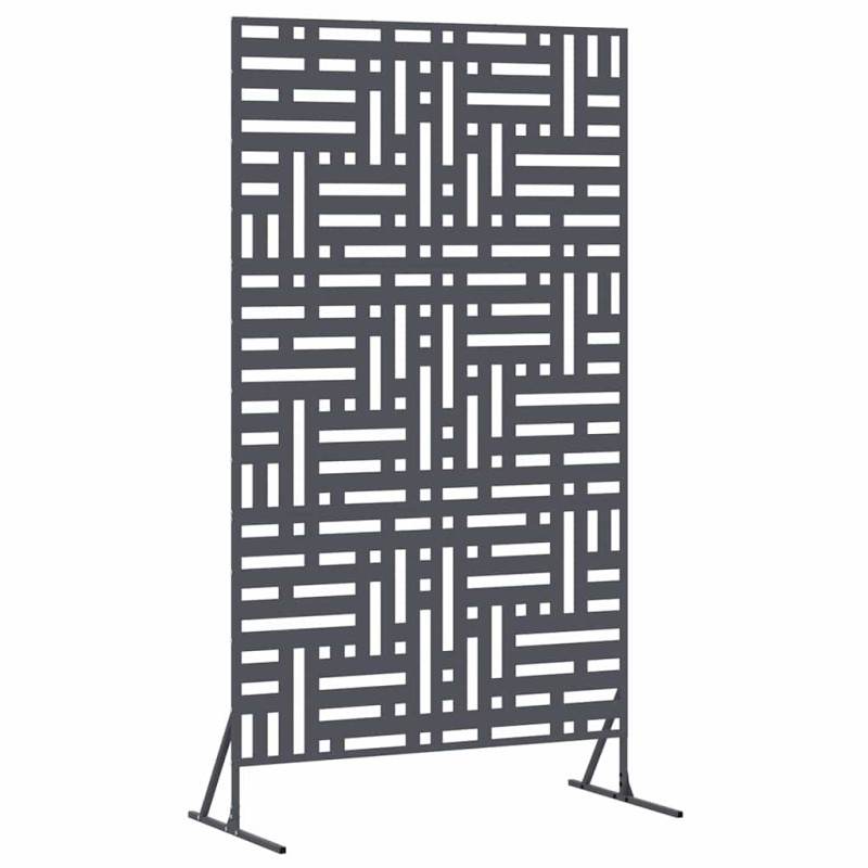 vidaXL Οθόνη Ιδιωτικότητας 100 x 50 x 180 εκ. Ατσάλι Ανθρακί