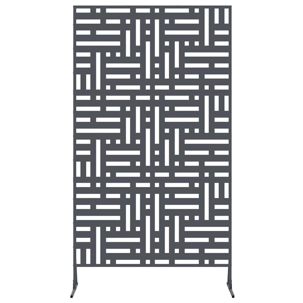 vidaXL Οθόνη Ιδιωτικότητας 100 x 50 x 180 εκ. Ατσάλι Ανθρακί