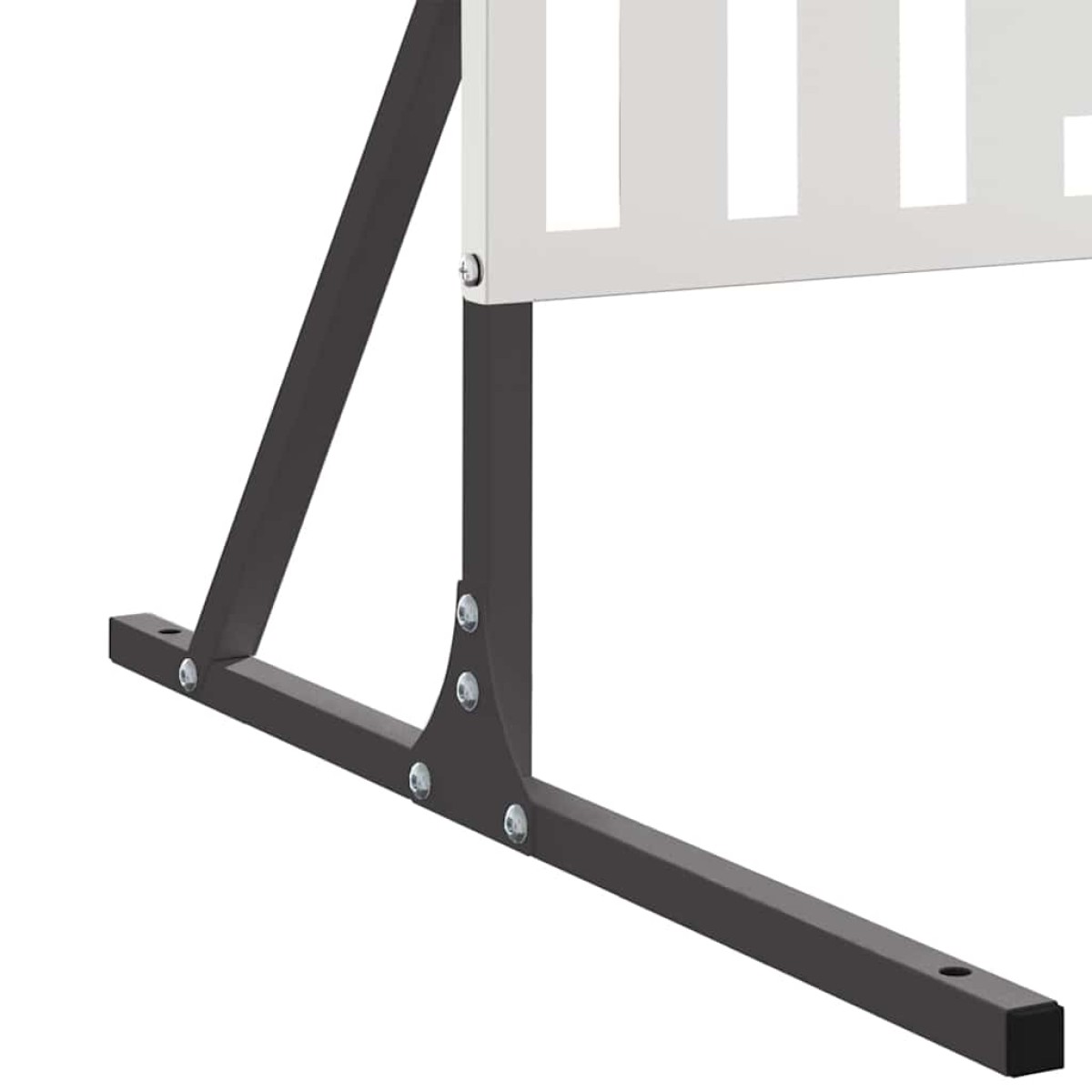 vidaXL Οθόνη Ιδιωτικότητας 100 x 50 x 180 εκ. Ανοξείδωτο Ατσάλι Ασημί