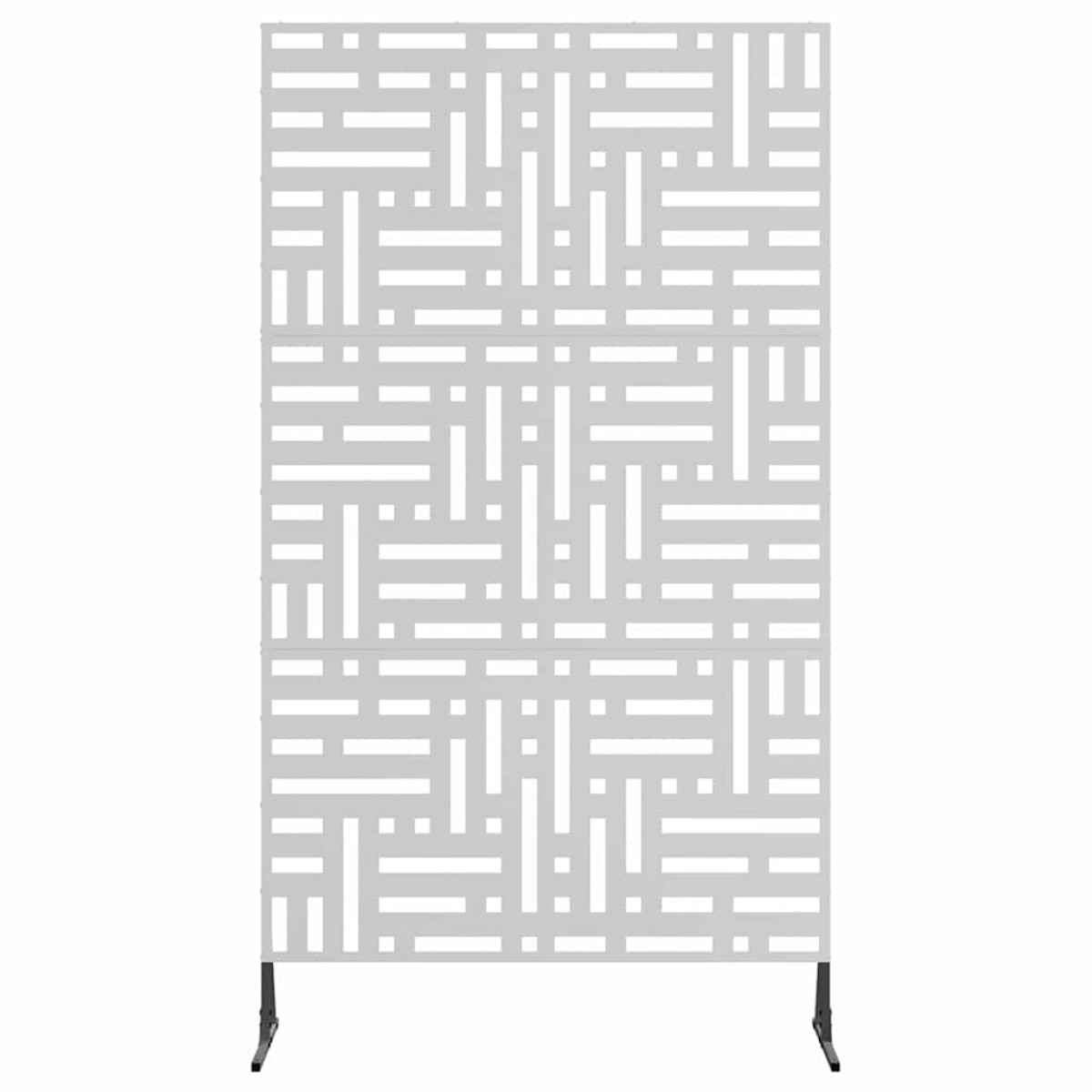 vidaXL Οθόνη Ιδιωτικότητας 100 x 50 x 180 εκ. Γαλβανισμένος Χάλυβας