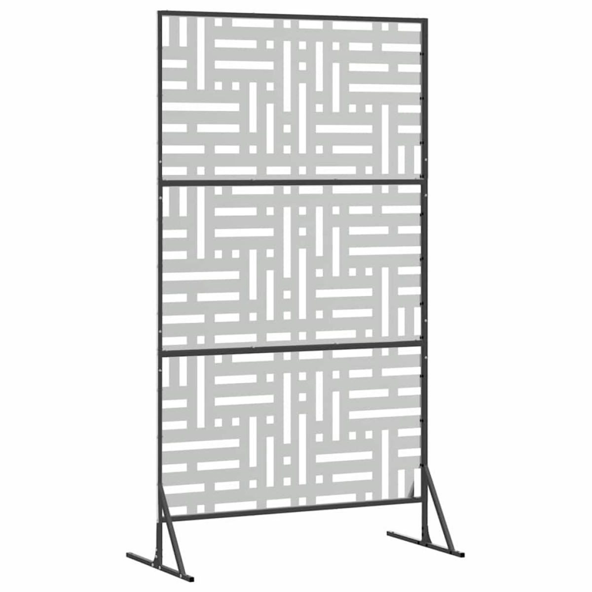 vidaXL Οθόνη Ιδιωτικότητας 100 x 50 x 180 εκ. Γαλβανισμένος Χάλυβας