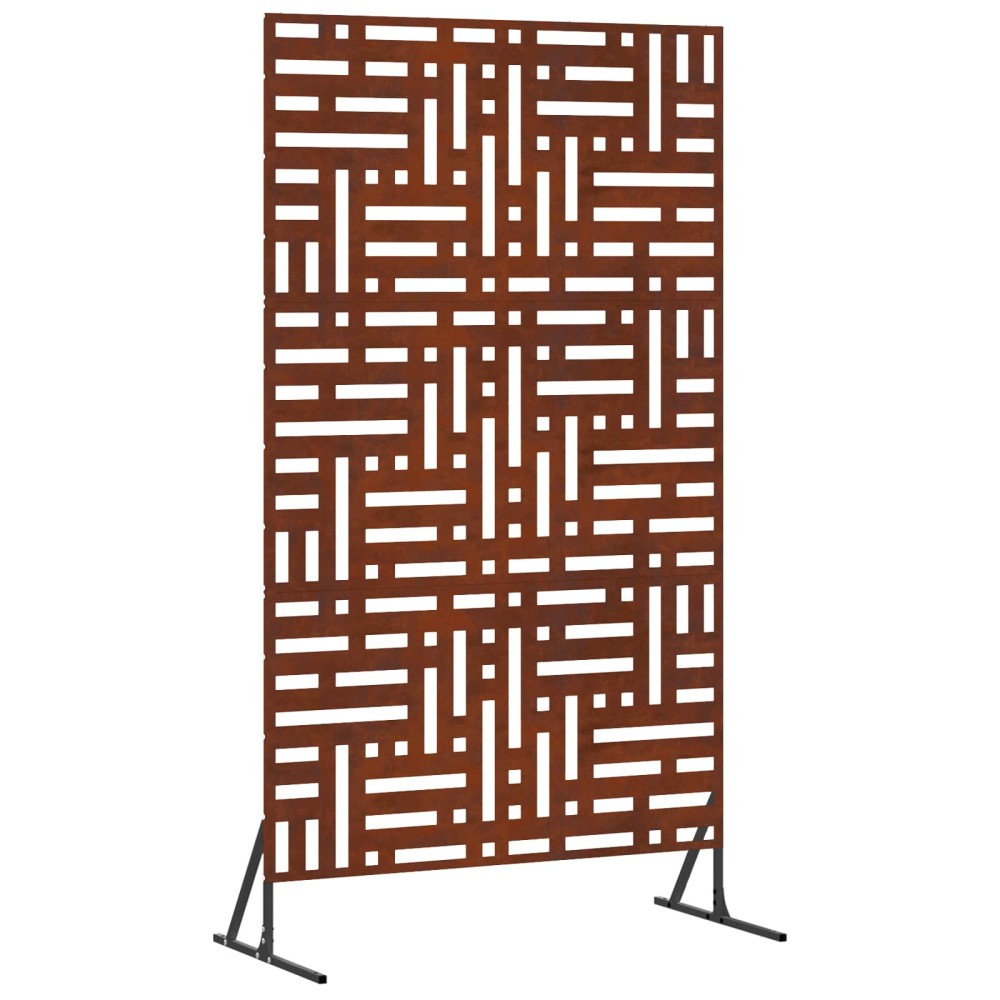 vidaXL Οθόνη Ιδιωτικότητας 100 x 50 x 180 εκ. Σκ rusty