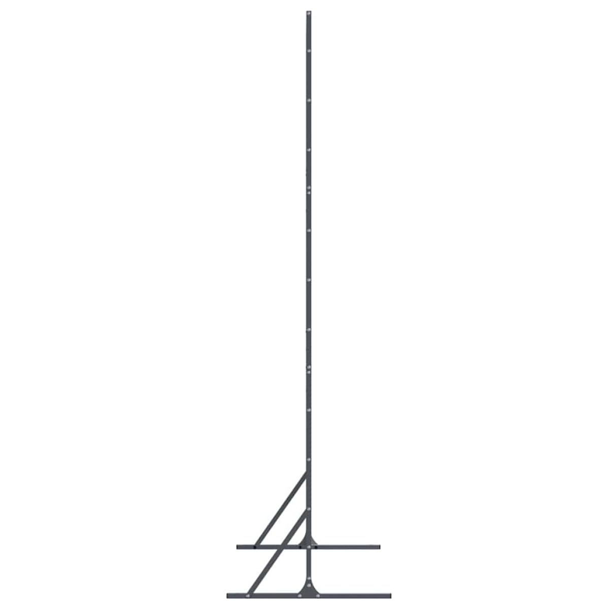 vidaXL Οθόνη Ιδιωτικότητας 100 x 50 x 180 εκ. Ατσάλι Ανθρακί