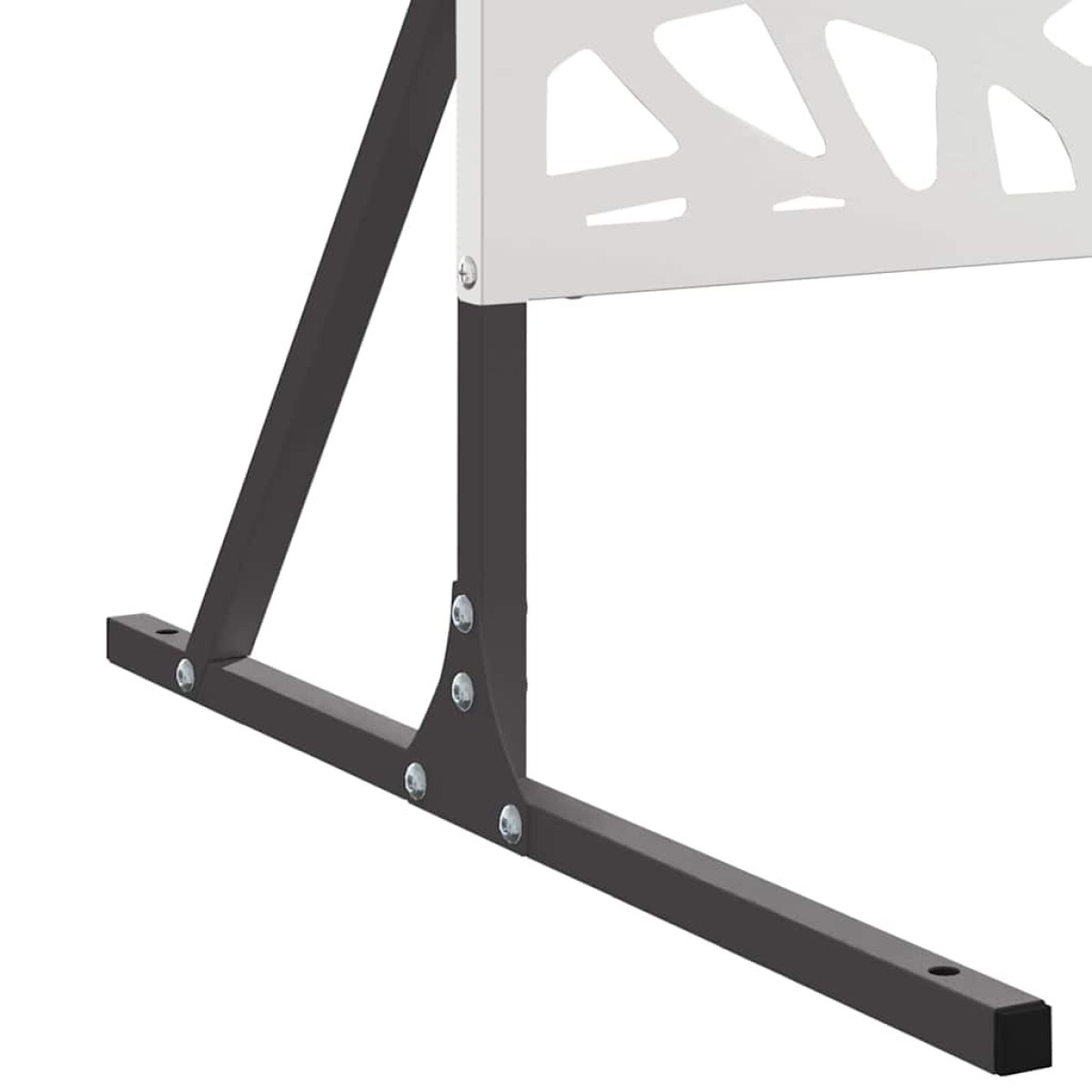 vidaXL Οθόνη Ιδιωτικότητας 100 x 50 x 180 εκ. Ανοξείδωτο Ατσάλι Ασημί