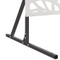 vidaXL Οθόνη Ιδιωτικότητας 100 x 50 x 180 εκ. Ανοξείδωτο Ατσάλι Ασημί