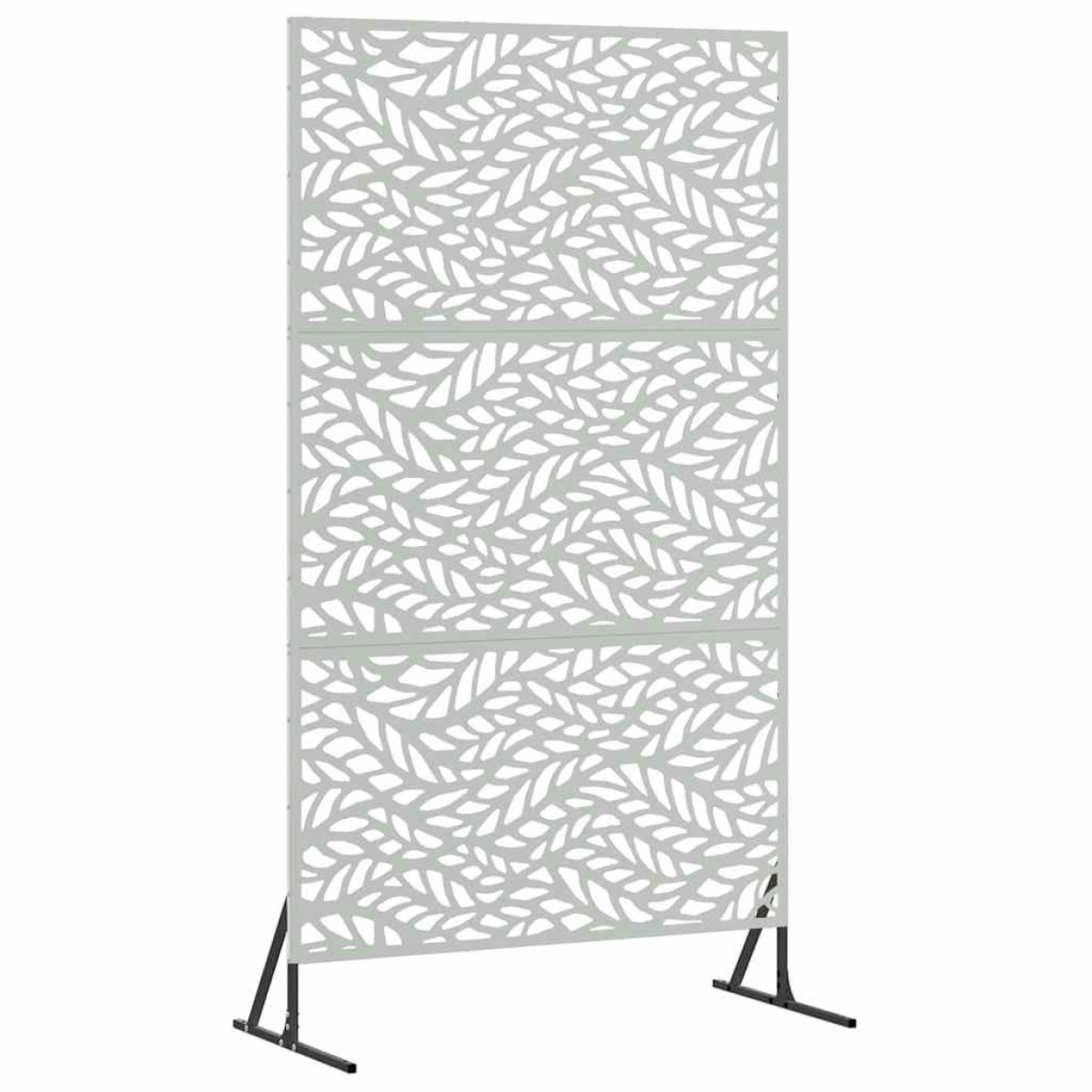 vidaXL Οθόνη Ιδιωτικότητας 100 x 50 x 180 εκ. Γαλβανισμένος Χάλυβας