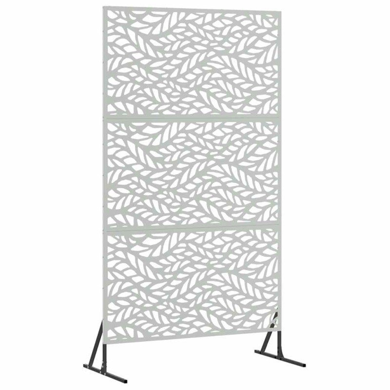vidaXL Οθόνη Ιδιωτικότητας 100 x 50 x 180 εκ. Γαλβανισμένος Χάλυβας