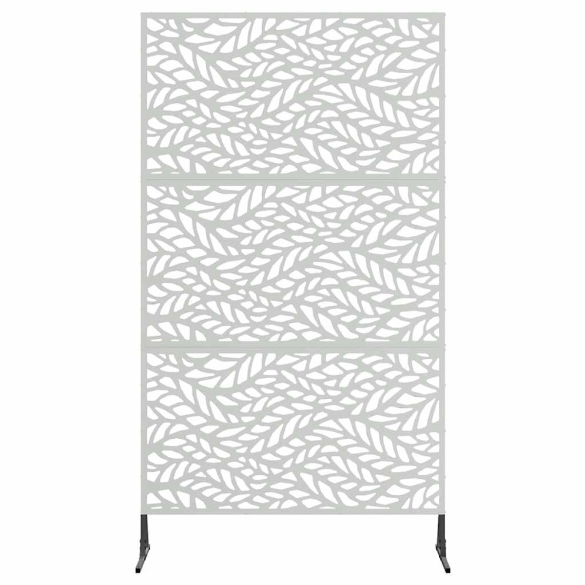 vidaXL Οθόνη Ιδιωτικότητας 100 x 50 x 180 εκ. Γαλβανισμένος Χάλυβας