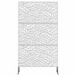 vidaXL Οθόνη Ιδιωτικότητας 100 x 50 x 180 εκ. Γαλβανισμένος Χάλυβας