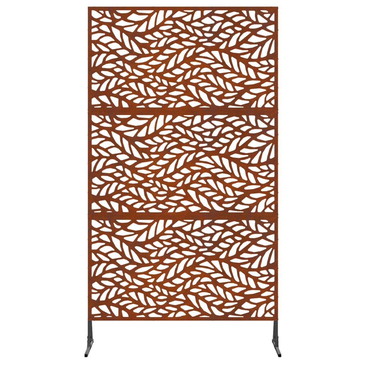 vidaXL Οθόνη Ιδιωτικότητας 100 x 50 x 180 εκ. Σκ rusty