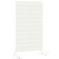 vidaXL Οθόνη Ιδιωτικότητας 100 x 50 x 180 εκ. Ατσάλι Λευκό