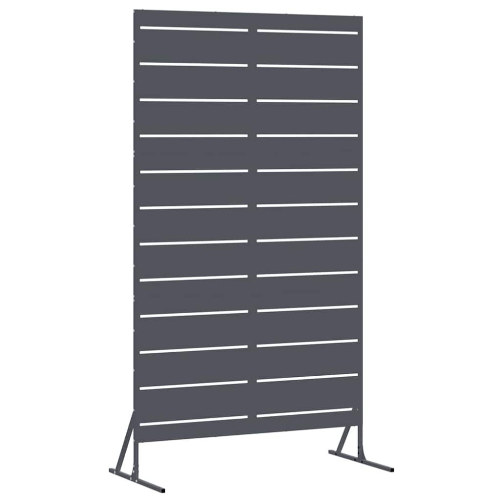 vidaXL Οθόνη Ιδιωτικότητας 100 x 50 x 180 εκ. Ατσάλι Ανθρακί
