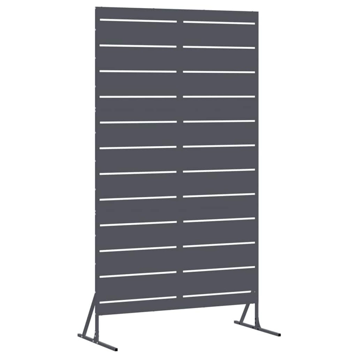 vidaXL Οθόνη Ιδιωτικότητας 100 x 50 x 180 εκ. Ατσάλι Ανθρακί