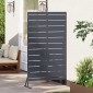 vidaXL Οθόνη Ιδιωτικότητας 100 x 50 x 180 εκ. Ατσάλι Ανθρακί