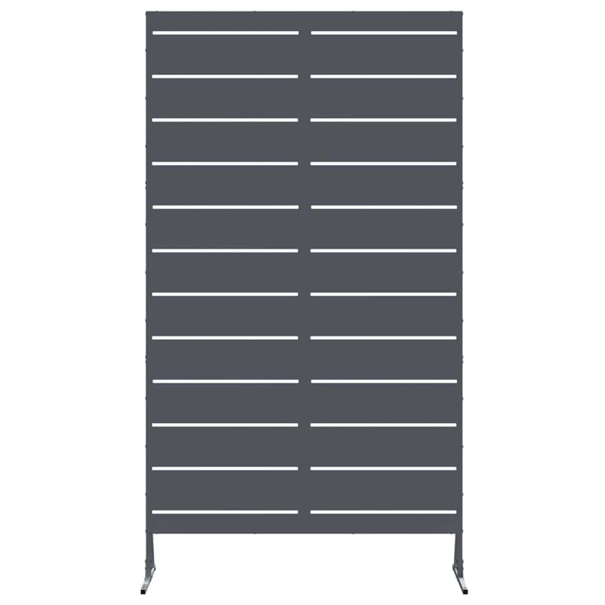 vidaXL Οθόνη Ιδιωτικότητας 100 x 50 x 180 εκ. Ατσάλι Ανθρακί