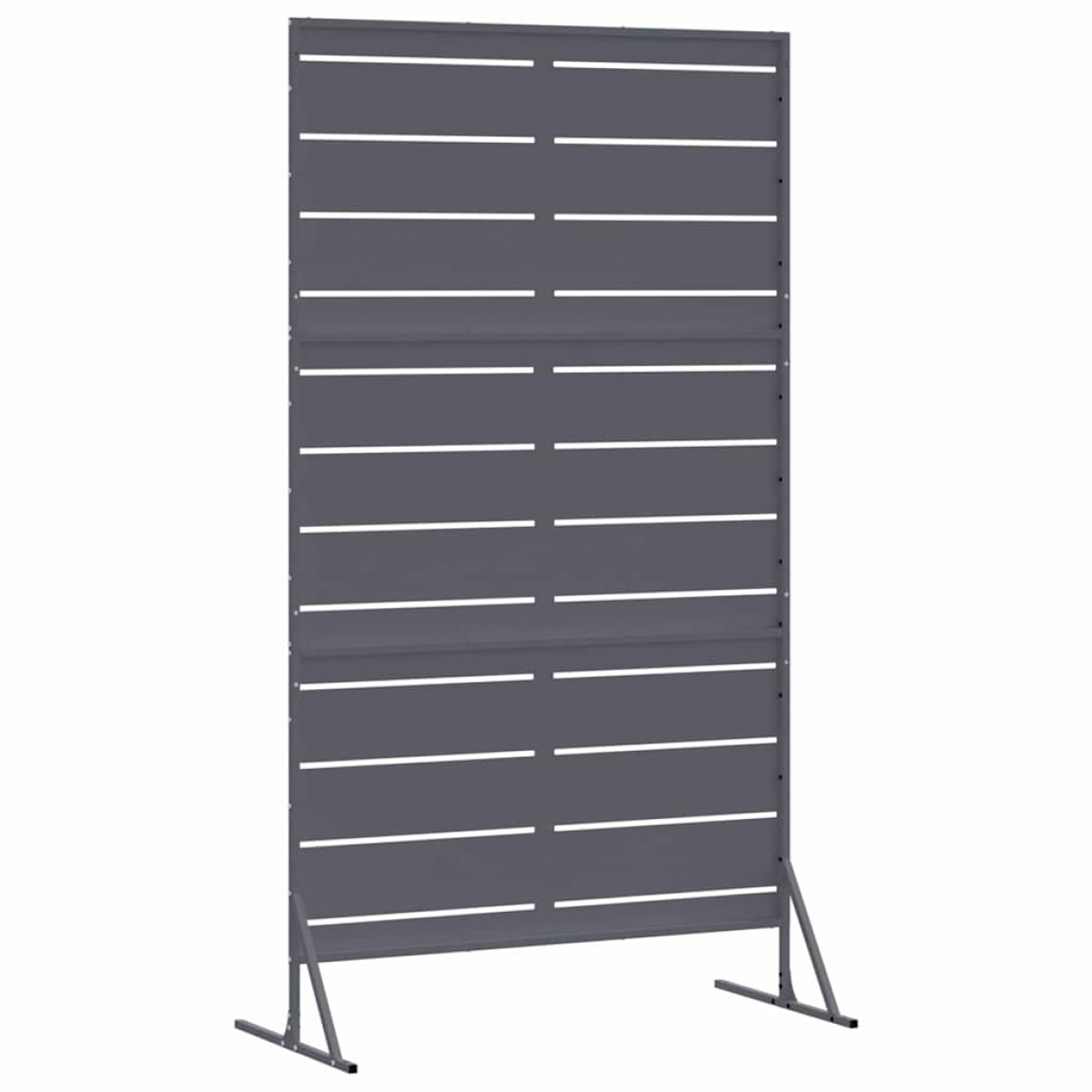 vidaXL Οθόνη Ιδιωτικότητας 100 x 50 x 180 εκ. Ατσάλι Ανθρακί