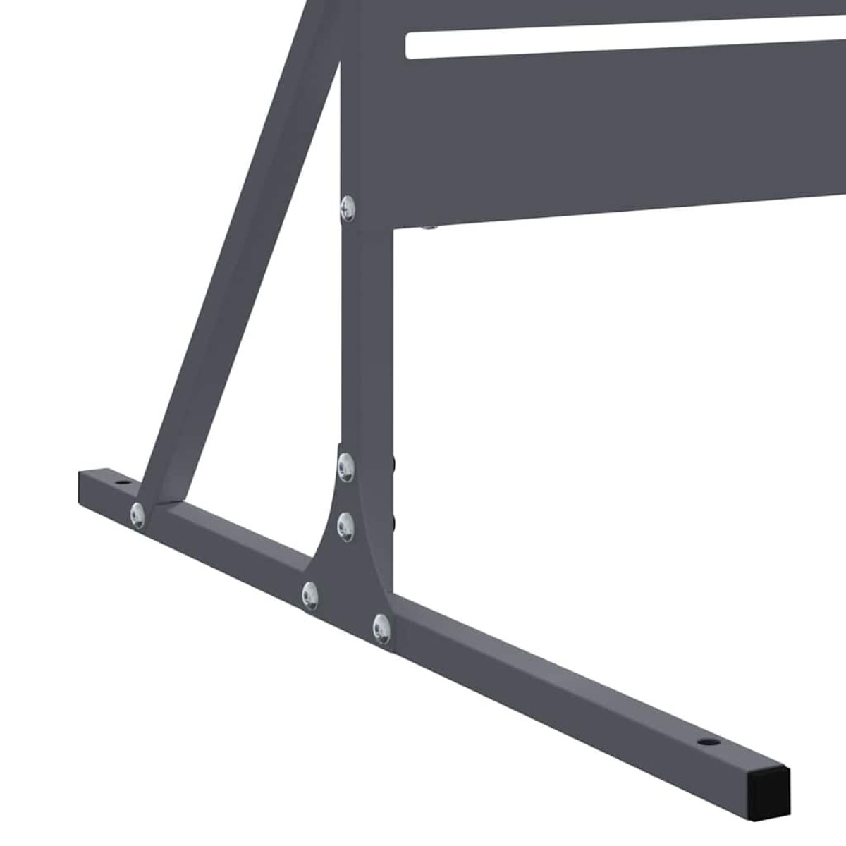 vidaXL Οθόνη Ιδιωτικότητας 100 x 50 x 180 εκ. Ατσάλι Ανθρακί