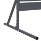vidaXL Οθόνη Ιδιωτικότητας 100 x 50 x 180 εκ. Ατσάλι Ανθρακί