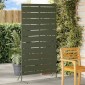 vidaXL Οθόνη Ιδιωτικότητας 100 x 50 x 180 εκ. Ατσάλι Λαδί