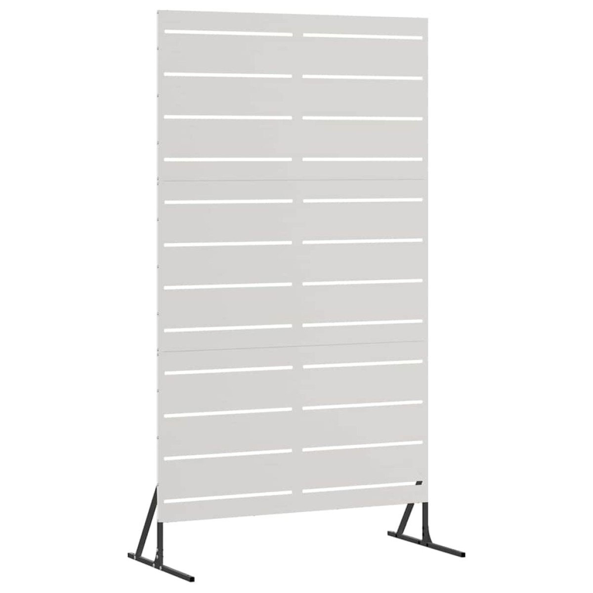 vidaXL Οθόνη Ιδιωτικότητας 100 x 50 x 180 εκ. Ανοξείδωτο Ατσάλι Ασημί
