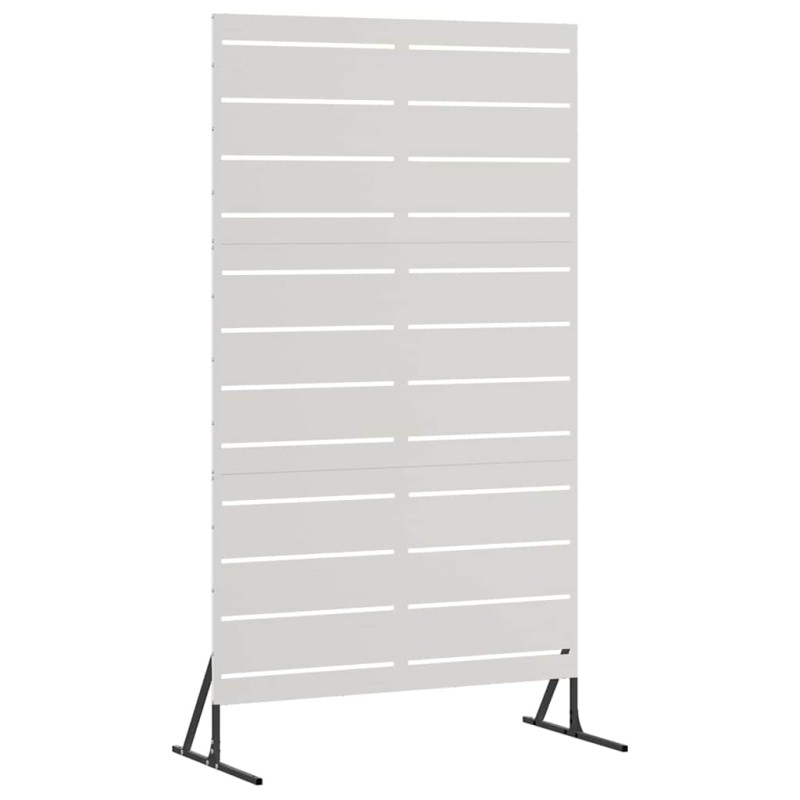 vidaXL Οθόνη Ιδιωτικότητας 100 x 50 x 180 εκ. Ανοξείδωτο Ατσάλι Ασημί