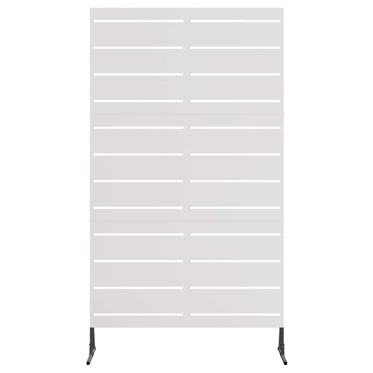 vidaXL Οθόνη Ιδιωτικότητας 100 x 50 x 180 εκ. Ανοξείδωτο Ατσάλι Ασημί