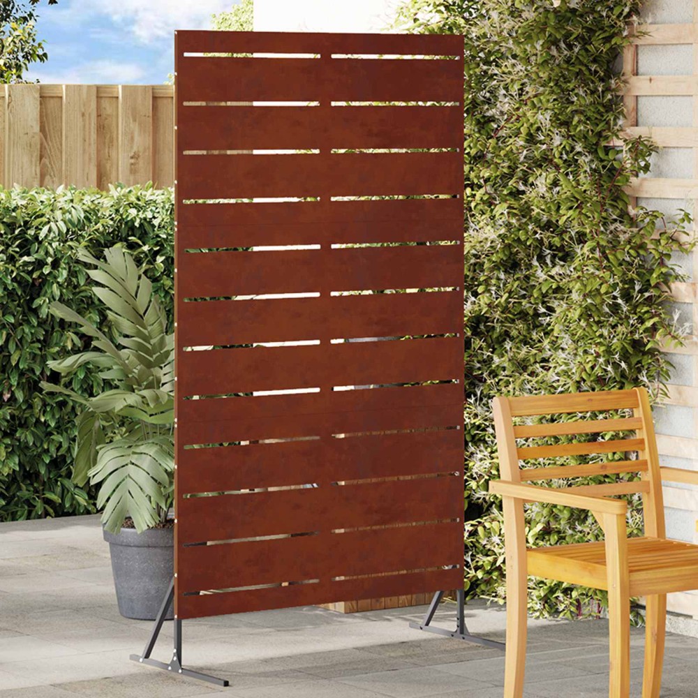vidaXL Οθόνη Ιδιωτικότητας 100 x 50 x 180 εκ. Σκ rusty