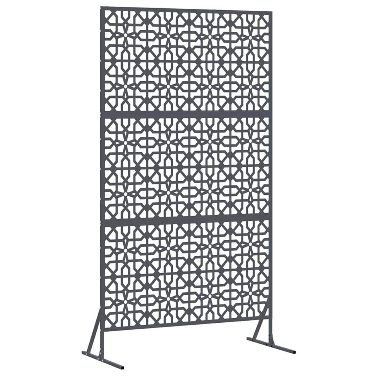 vidaXL Οθόνη Ιδιωτικότητας 100 x 50 x 180 εκ. Ατσάλι Ανθρακί