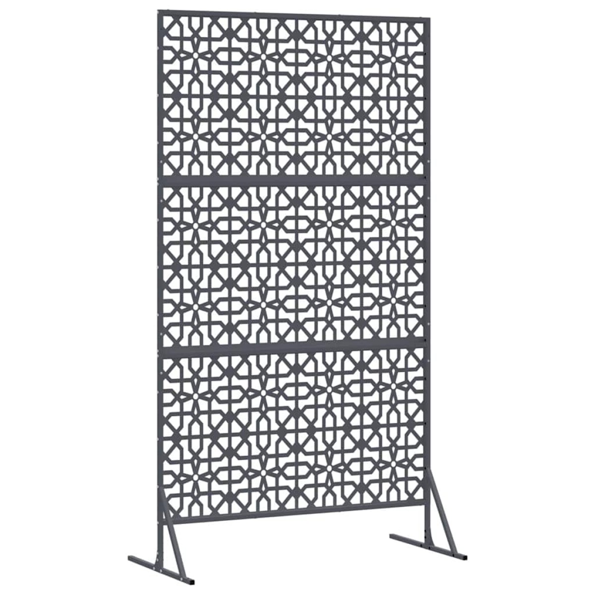 vidaXL Οθόνη Ιδιωτικότητας 100 x 50 x 180 εκ. Ατσάλι Ανθρακί