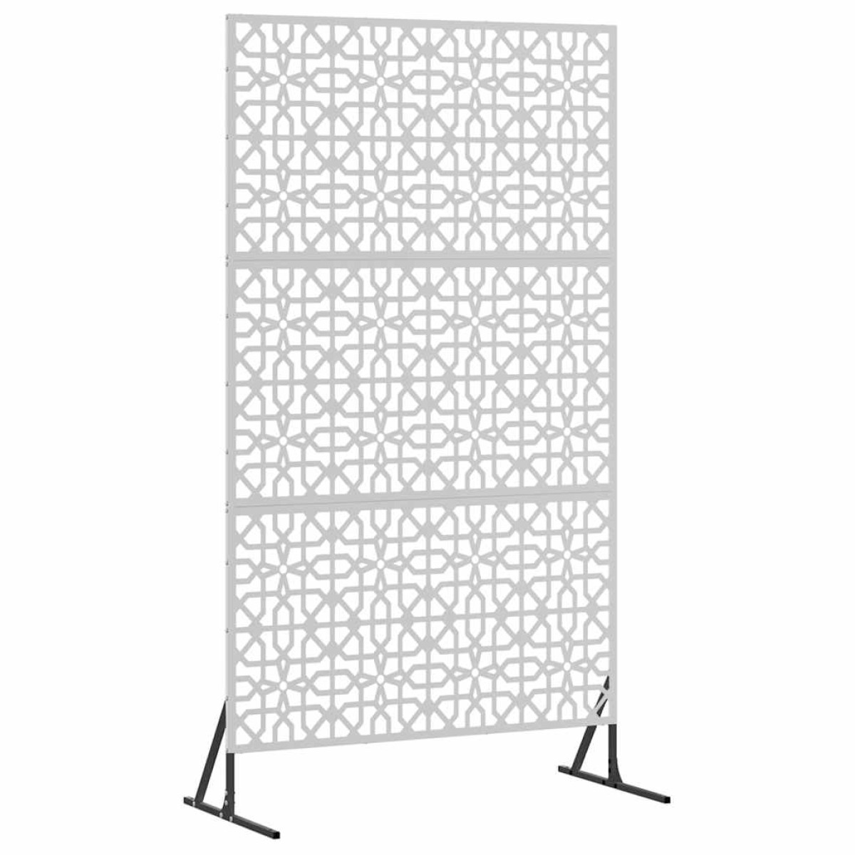 vidaXL Οθόνη Ιδιωτικότητας 100 x 50 x 180 εκ. Γαλβανισμένος Χάλυβας