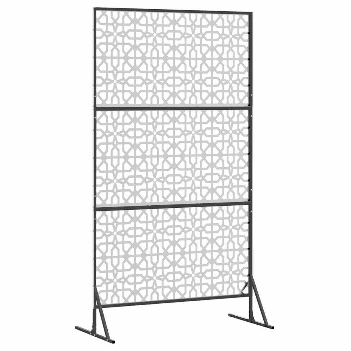 vidaXL Οθόνη Ιδιωτικότητας 100 x 50 x 180 εκ. Γαλβανισμένος Χάλυβας