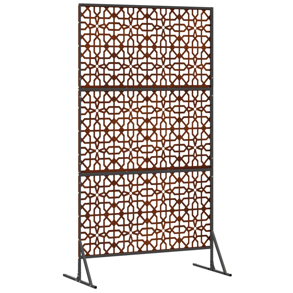 vidaXL Οθόνη Ιδιωτικότητας 100 x 50 x 180 εκ. Σκ rusty