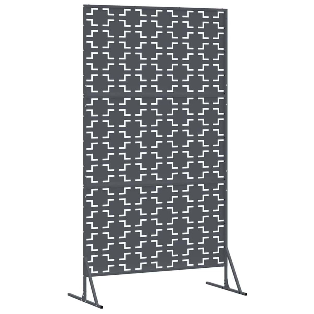 vidaXL Οθόνη Ιδιωτικότητας 100 x 50 x 180 εκ. Ατσάλι Ανθρακί