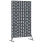 vidaXL Οθόνη Ιδιωτικότητας 100 x 50 x 180 εκ. Ατσάλι Ανθρακί