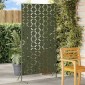 vidaXL Οθόνη Ιδιωτικότητας 100 x 50 x 180 εκ. Ατσάλι Λαδί