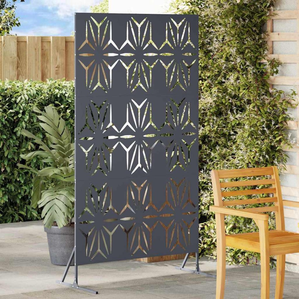 vidaXL Οθόνη Ιδιωτικότητας 100 x 50 x 180 εκ. Ατσάλι Ανθρακί
