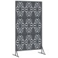 vidaXL Οθόνη Ιδιωτικότητας 100 x 50 x 180 εκ. Ατσάλι Ανθρακί