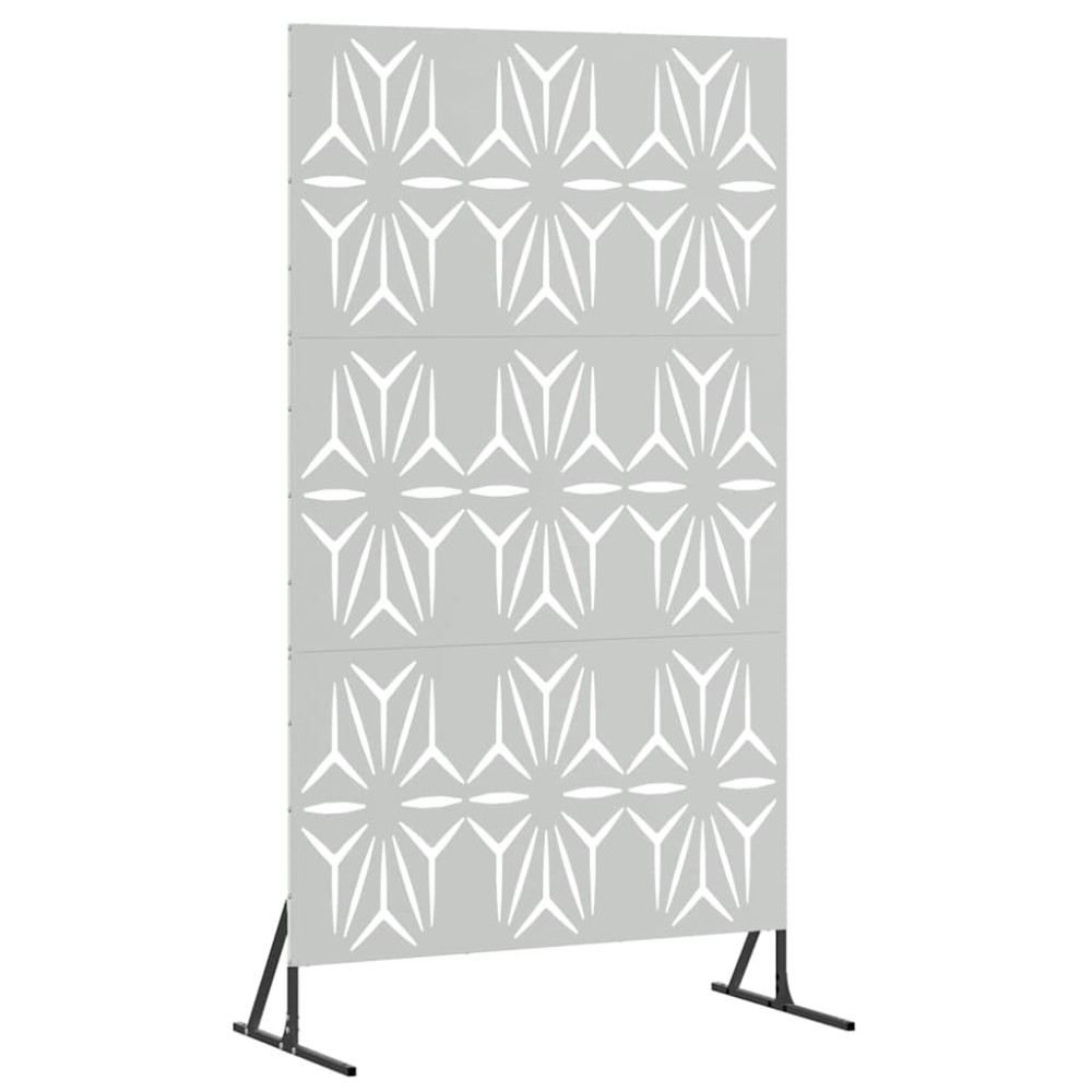 vidaXL Οθόνη Ιδιωτικότητας 100 x 50 x 180 εκ. Γαλβανισμένος Χάλυβας